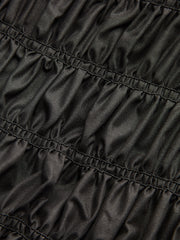 Shirred Tie-Strap Dress