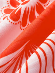 Chiffon Print Cover-Up Skirt