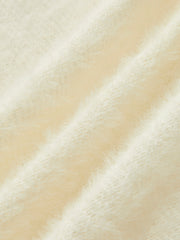 Floral Lace Trim Shawl