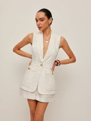 Pocket Detail Tailored Shorts