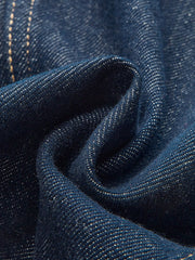 Metal Detail Denim Vest