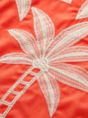 Embroidered Bow-Detail Cami Dress
