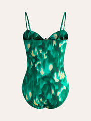 Starfish Detail Wrap One-Piece Swimsuit