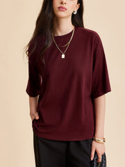 Split Back Tie Knot Top