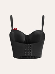 3D Flower Corset Top