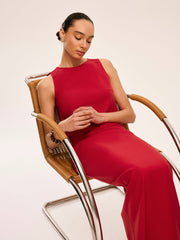 Cotton & Linen Tie-Back Skirt Set