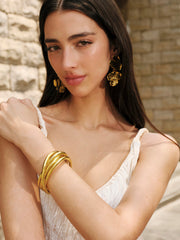 Twisted Bendable Golden Necklace