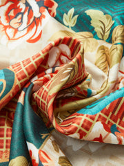 Halter Neck Back-Tie Floral Dress