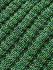 3D Crochet Flower Peplum Sweater Vest