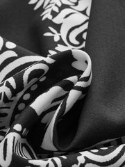 Smocked Floral Print Jumpsuit