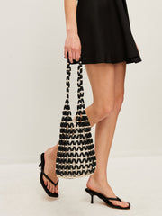 Woven Bead Tote Bag