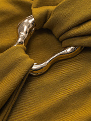 Twist Front One-Shoulder Top