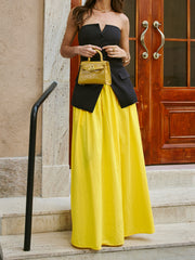 Cotton Pocket Detail Skirt