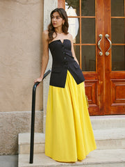 Cotton Pocket Detail Skirt