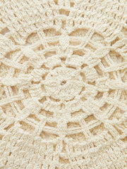 Sheer Sleeveless Crochet Top