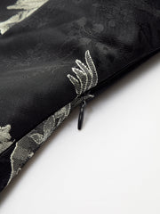 Floral Print Keyhole Detail Halter Dress