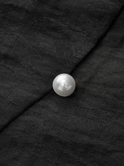 Asymmetrical Pearl Button Vest