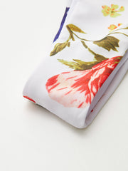 Floral Print Tie-String Bikini Set