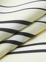Striped Mid-Rise Pants