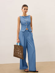 Crochet Tote Bag With Inner Lining