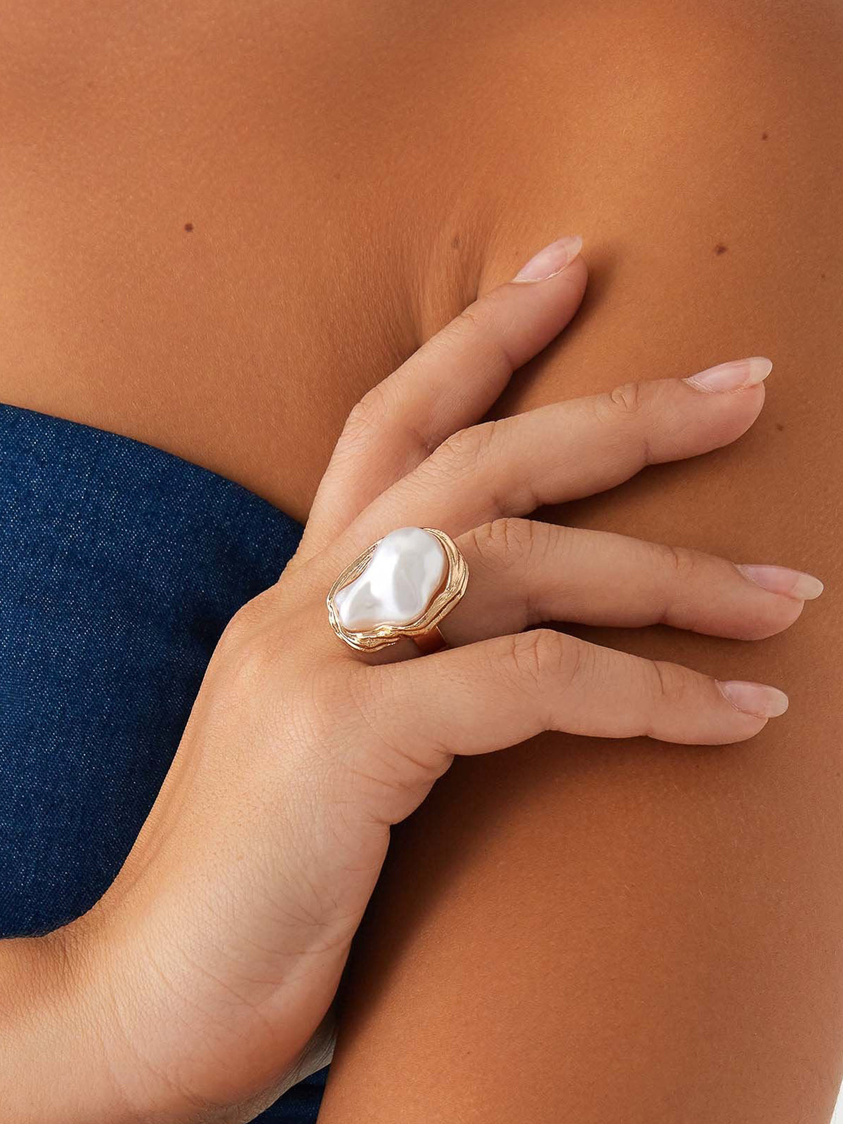 Pearl Shell Ring