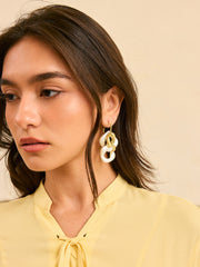 Chunky Chain Drop Earrings