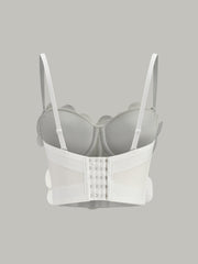 3D Floral Embellished Corset