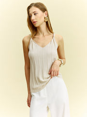 Knotted Strap Tank Top