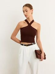 Knit Halter Top