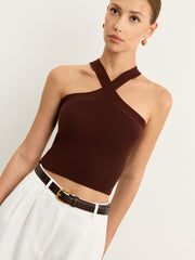 Knit Halter Top