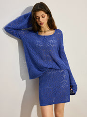 Oversized Knit Sweater Co-ords