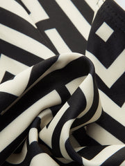 Geometric Print Bikini Set