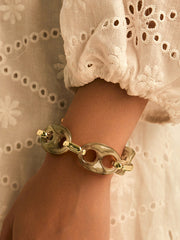 Tortoiseshell Link Bracelet