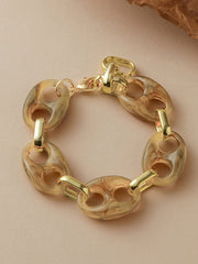 Tortoiseshell Link Bracelet