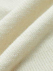 Contrast Trim Tie-Front Knit Vest