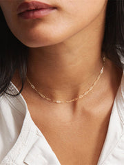 Oval Link Necklace