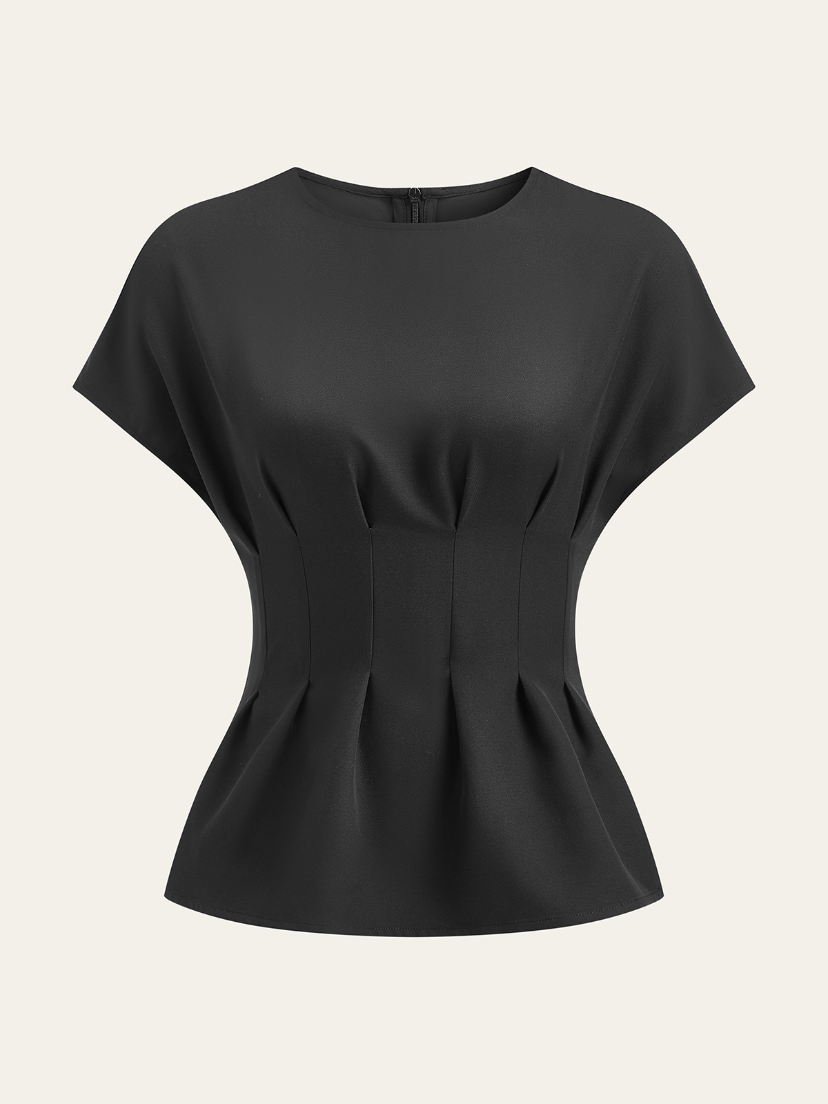 Pleated Waist Top