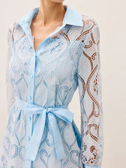 2 in 1 Sheer Lace Mini Dress