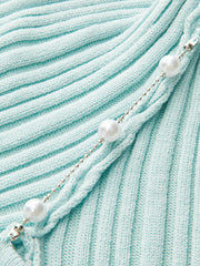 Ribbed Halter Knit Top