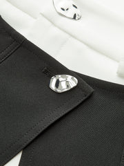 2 in 1 Asymmetrical Skirt