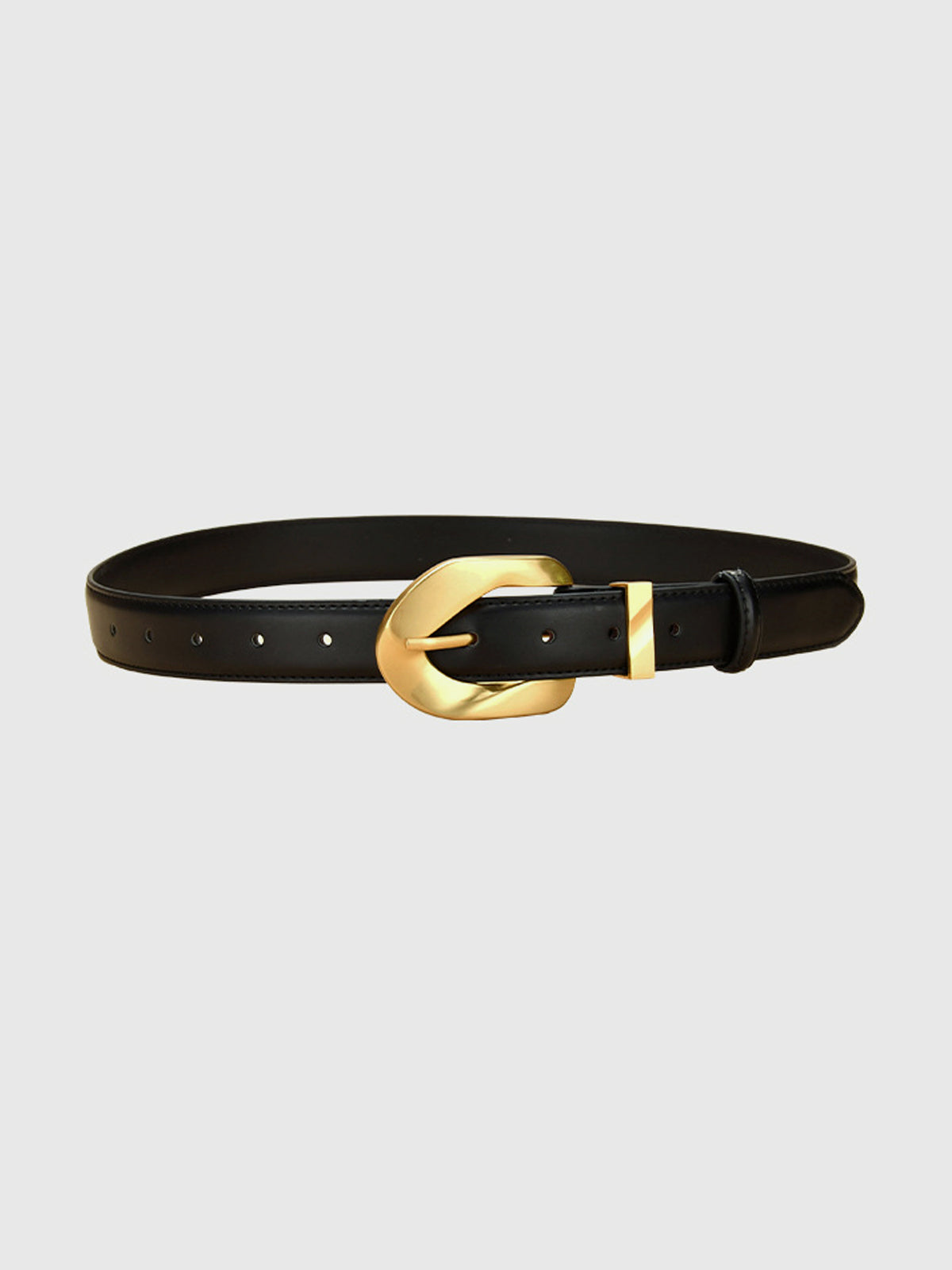 Statement Golden Buckle Waist Belt