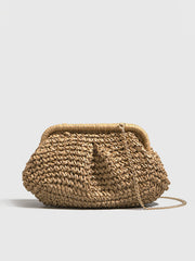 Straw Clutch Bag