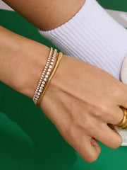 Multi-Style Crystal Embellishments Bracelet