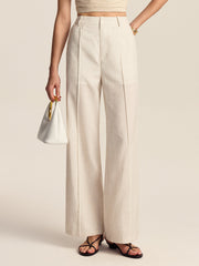 Metal Circular Handle Tote Bag