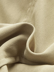 Belted Collared Sleeveless Top