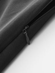 Stretchable Flared Pants with Front Seams