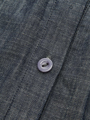 Puff Sleeve Tiered Button-Front maxi Dress