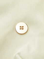 Asymmetric Button Cropped Blouse