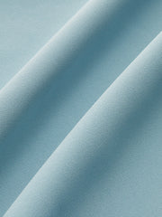 Wrap-Front Belted Blouse