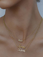 Crystal-Embellished Pendant Necklace